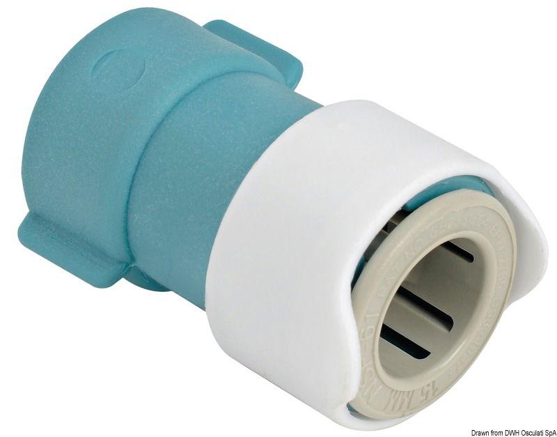 Adattatore plastica 3/8" BSP Whale