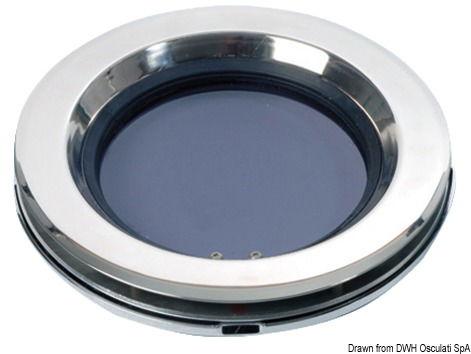 Oblò tondo inox Lewmar Ø 300 mm