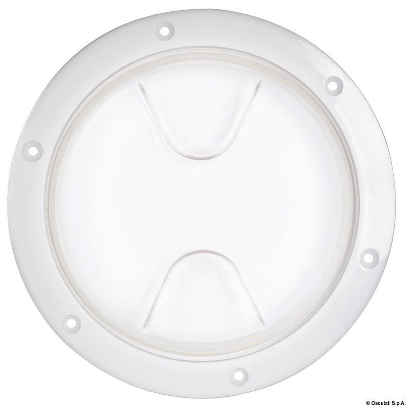 Tappo ispezione a vite trasparente 102 mm