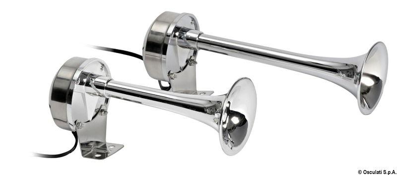 Tromba doppia 12 V 210 + 268 mm