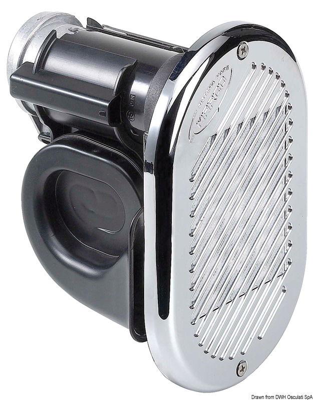 Tromba HURRICANE cromata 12 V