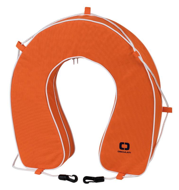 Ferro di cavallo PVC arancio