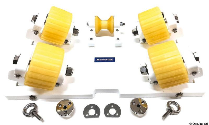 VC4 Roller piastra wide 4 rulli per supporto tender