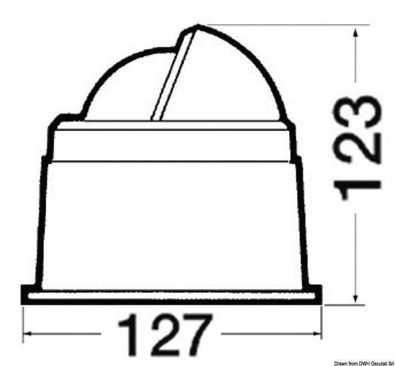 Bussola Riviera 3" BZ3/AV