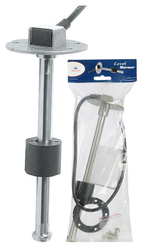 Galleggiante verticale 25 cm inox 0-190 ohm