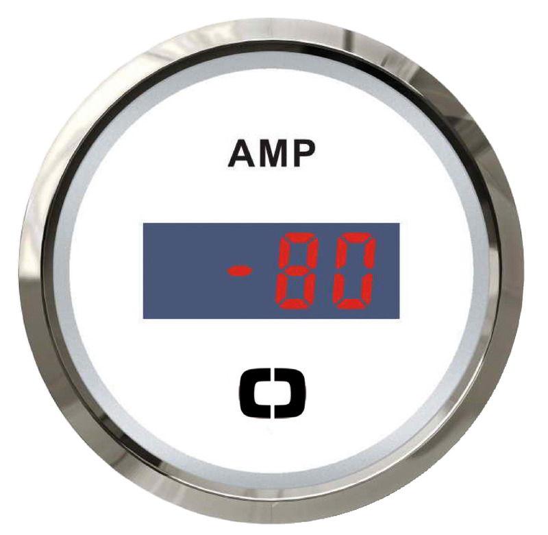 Amperometro digitale con shunt bianco/lucida