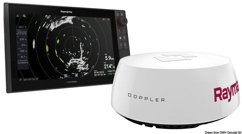 Quantum Q24D Radar Doppler 18" senza cavi alimen.