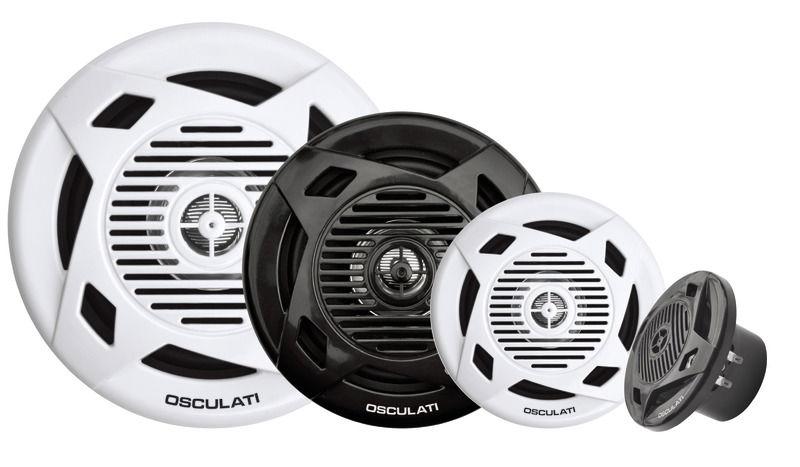 Coppia di casse a doppio cono 4'' 2x30 W nere