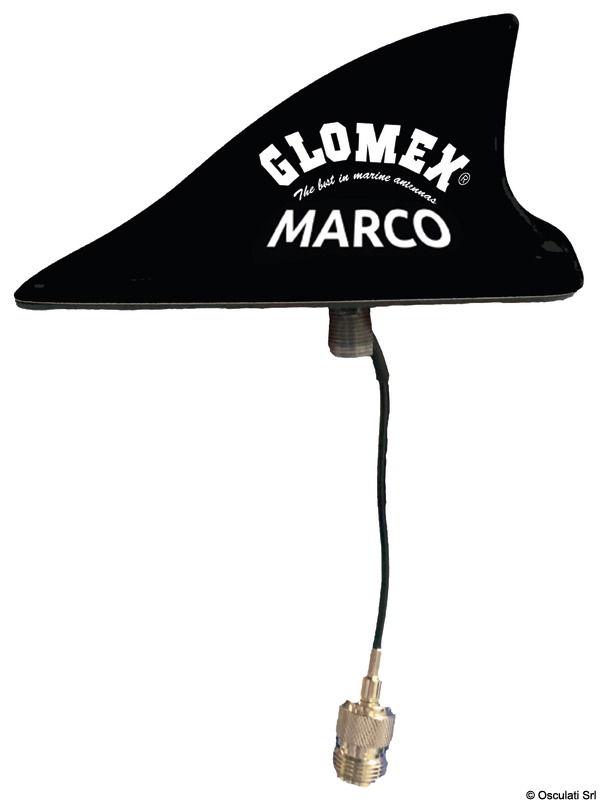 Antenna VHF MAKO GLOMEX nera