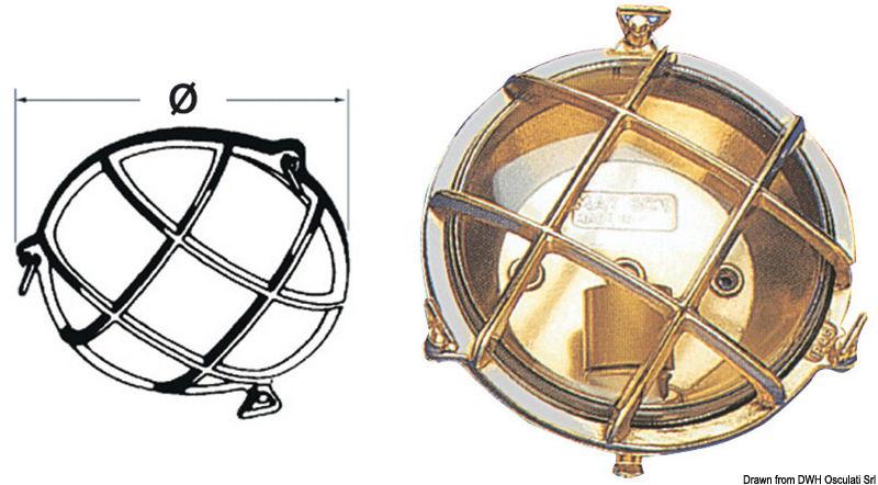 Lampada tartaruga tonda 215 mm