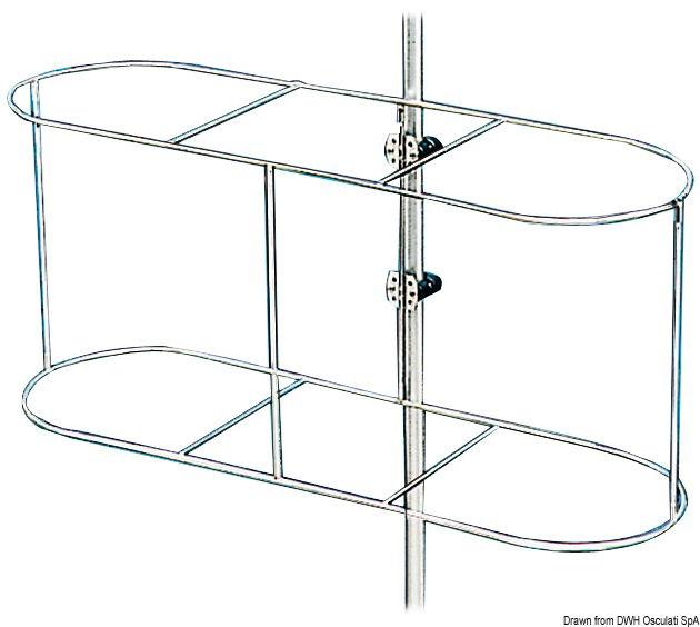 Portaparabordi 310 x 160 mm