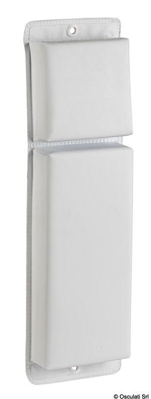 Parabordo PVC piatto 610 mm bianco