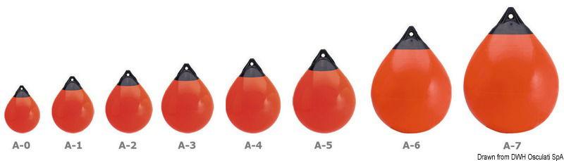 Gavitello Polyform A0 rosso