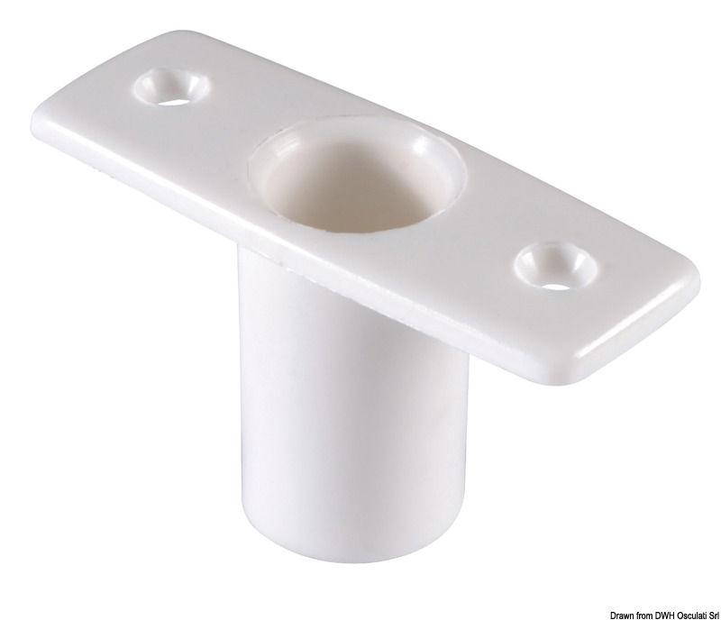 Boccola nylon da incasso