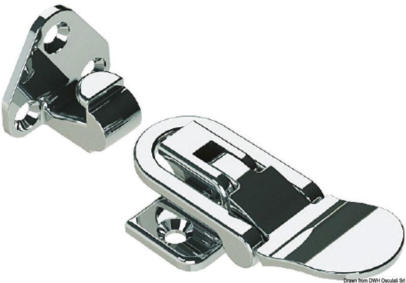 Chiusura cofano a leva a 90°