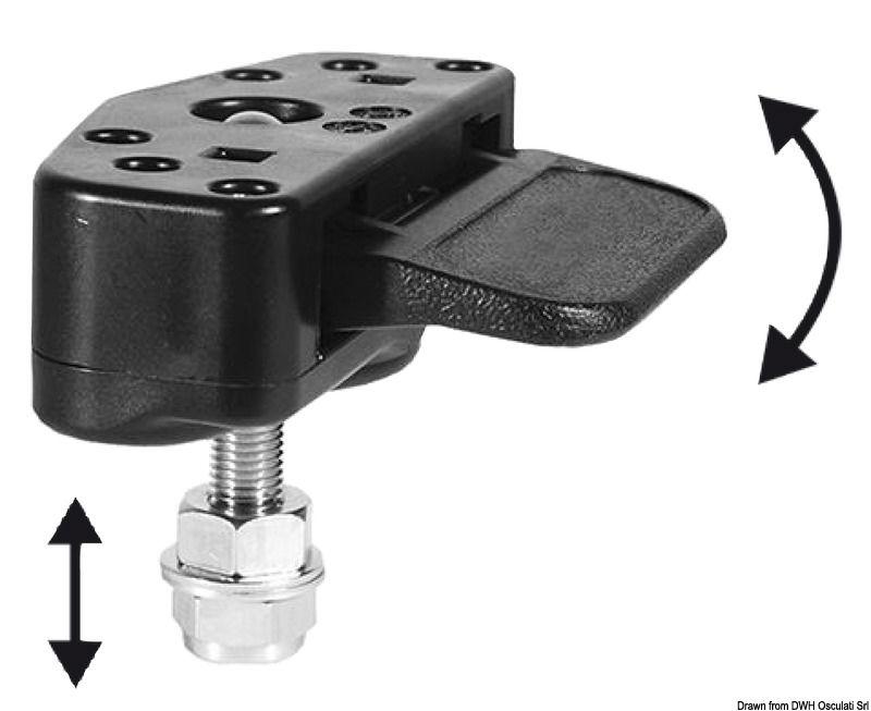 Chiusura verticale a scomparsa nera