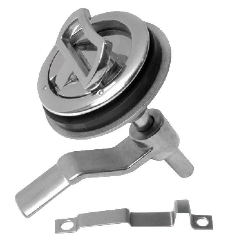 Alzapagliolo inox no serratura