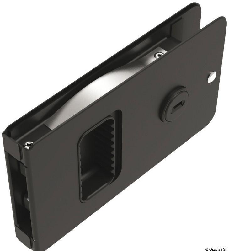 Chiusura Flush per porte ingresso nero standard