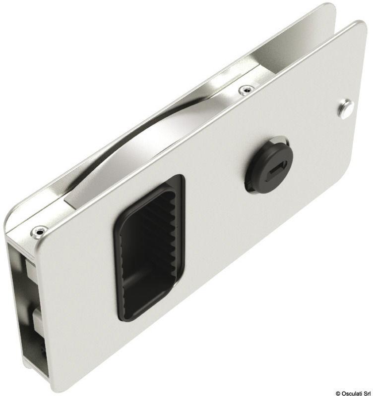 Chiusura Flush per porte ingresso alluminio stand.