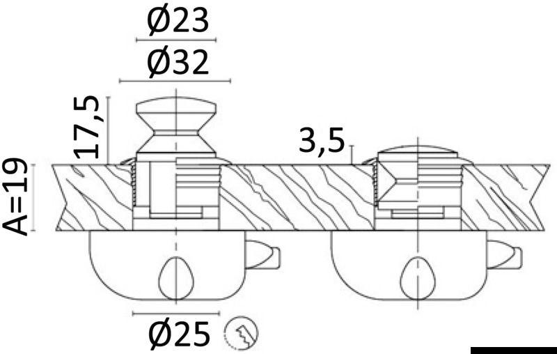 Pomello ot.cr. mm 19