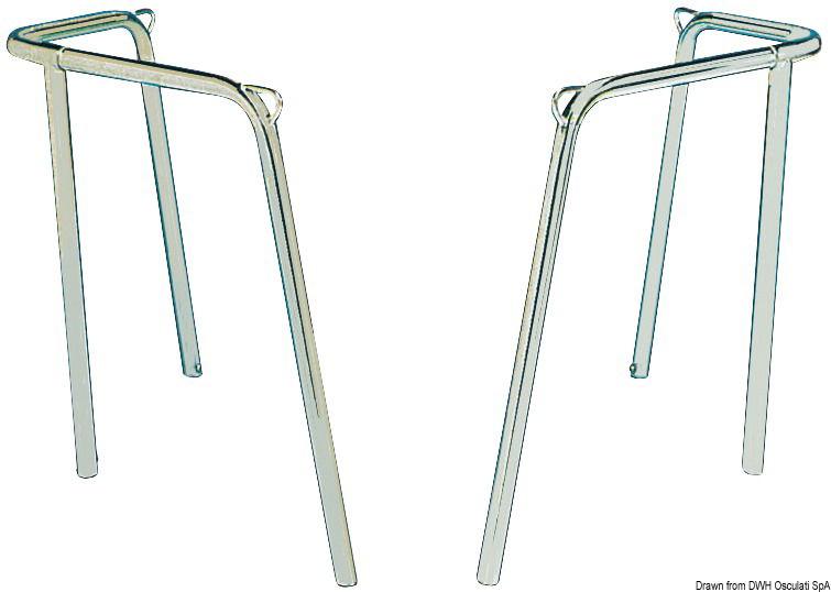 Pulpito poppa inox 35x40x45 cm 2 parti