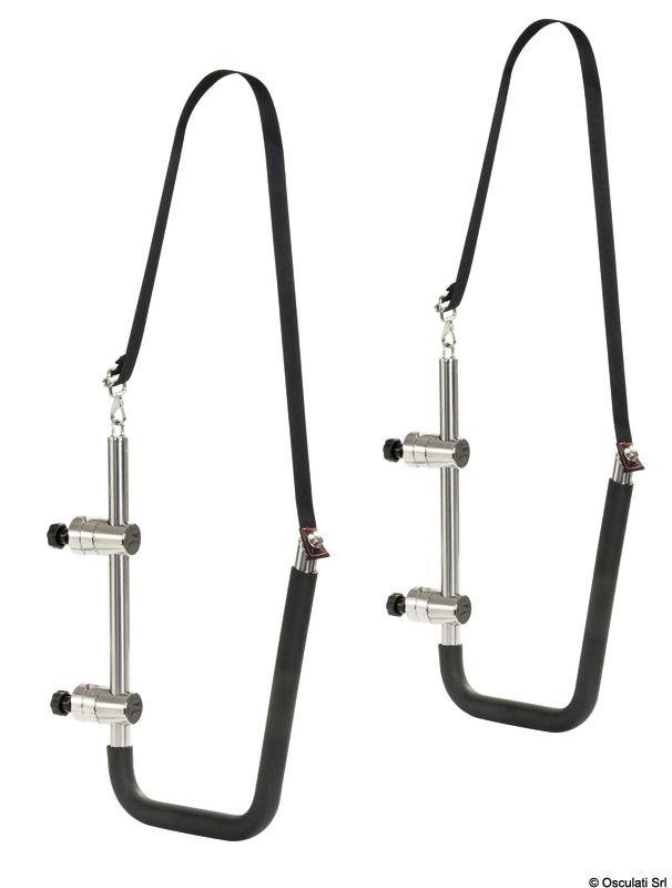 Kit porta sup o porta passerella in acciaio inox