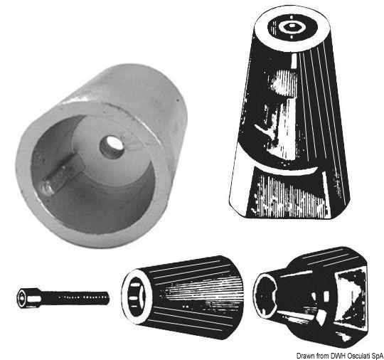 Ogive complete mm 30 Alluminio