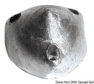 Anodo compatibile con eliche Max-Prop 42 mm
