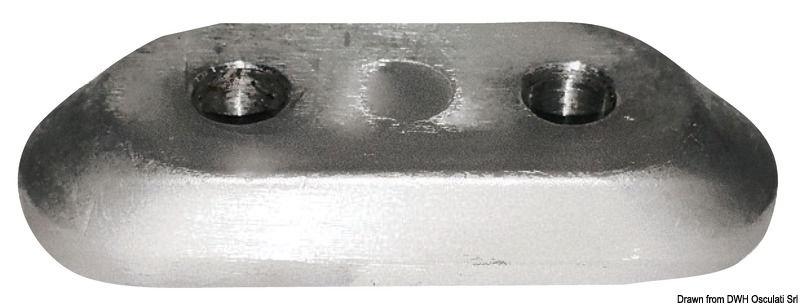 Piastrina alluminio JOHNSON/EVINRUDE G2