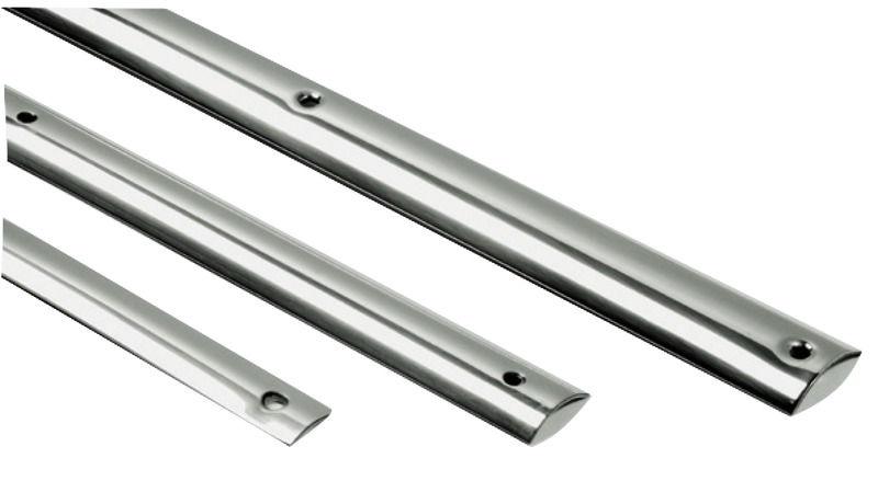 Profilo mezzo tondo inox mm 25 (barre da 3 m)