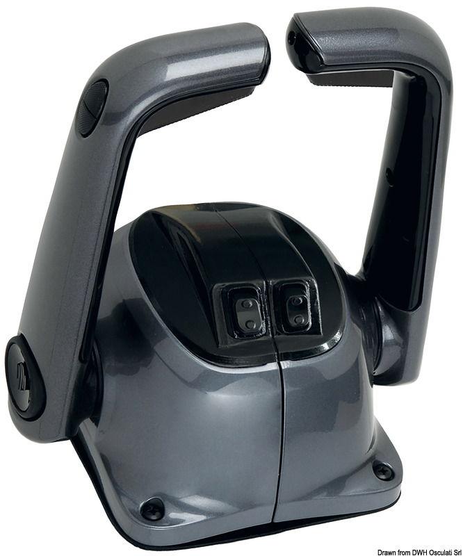 Scatola bileva c/trim, nero B502BT/L