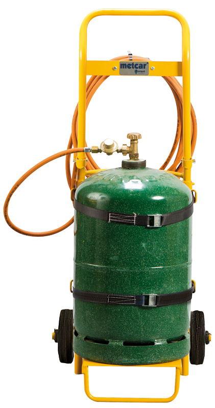 Carrello porta bombola a gas