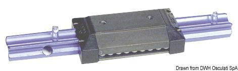 Carrello su sfere 51 x 105 mm