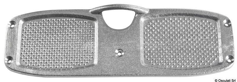 Piastra poppa lega 316 x 100 mm