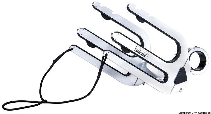 Staffa per wakeboards color alluminio