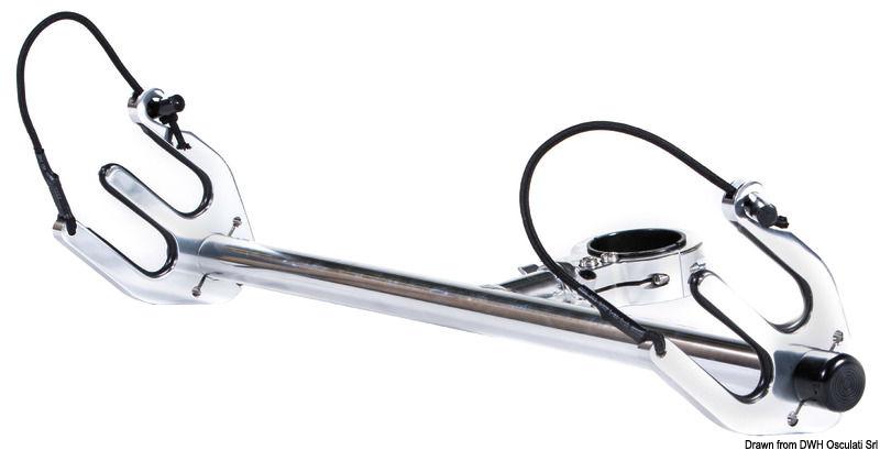 Staffa per sci con forche da 38 mm