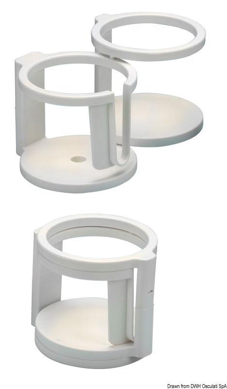 Portabicchieri-portatazza Swing-Out 1/2 posti