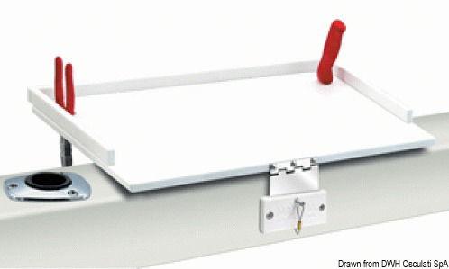 Piano di lavoro Magma 51 x 41 cm