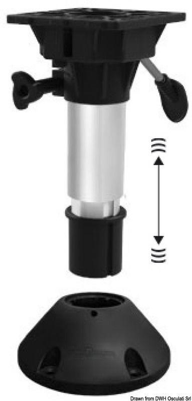 Supporto sedile Waverider base est. 580/710 mm