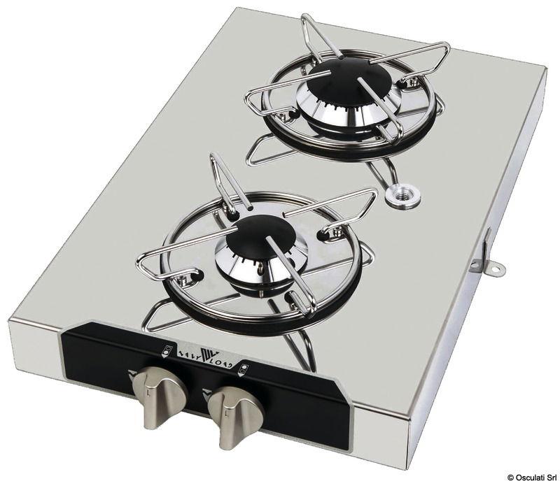 Fornello 2 fuochi 290 x 440 mm