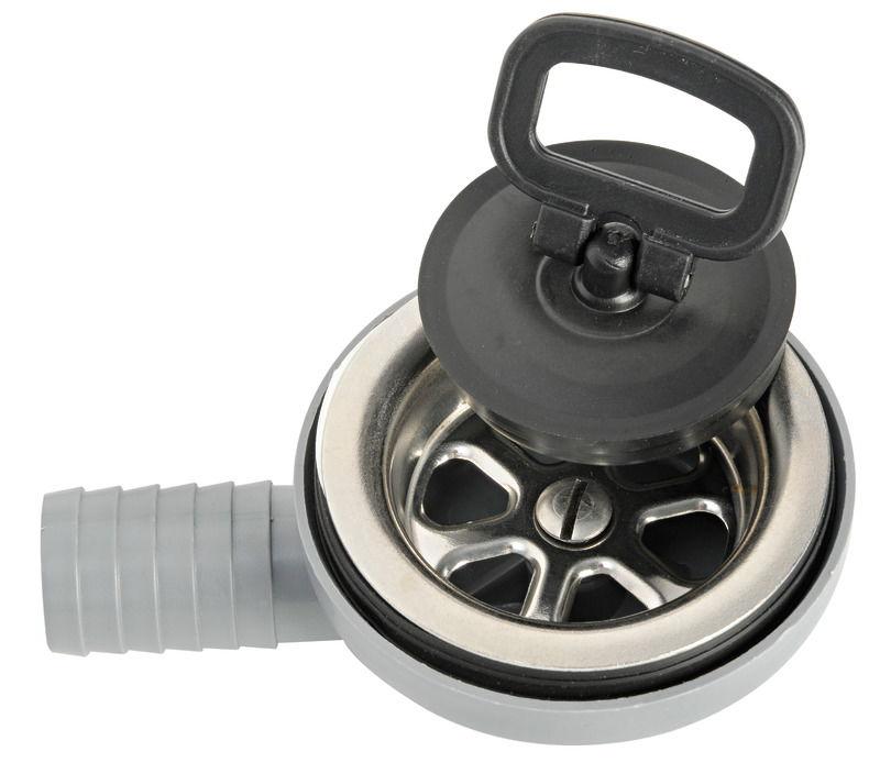 Piletta laterale 90° inox