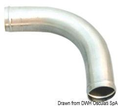 Raccordo 90° per scarichi WC