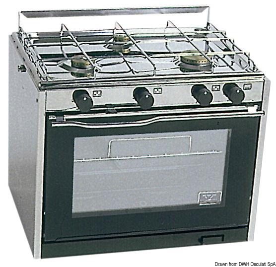 Cucina XL3 Techimpex 3 fuochi con forno