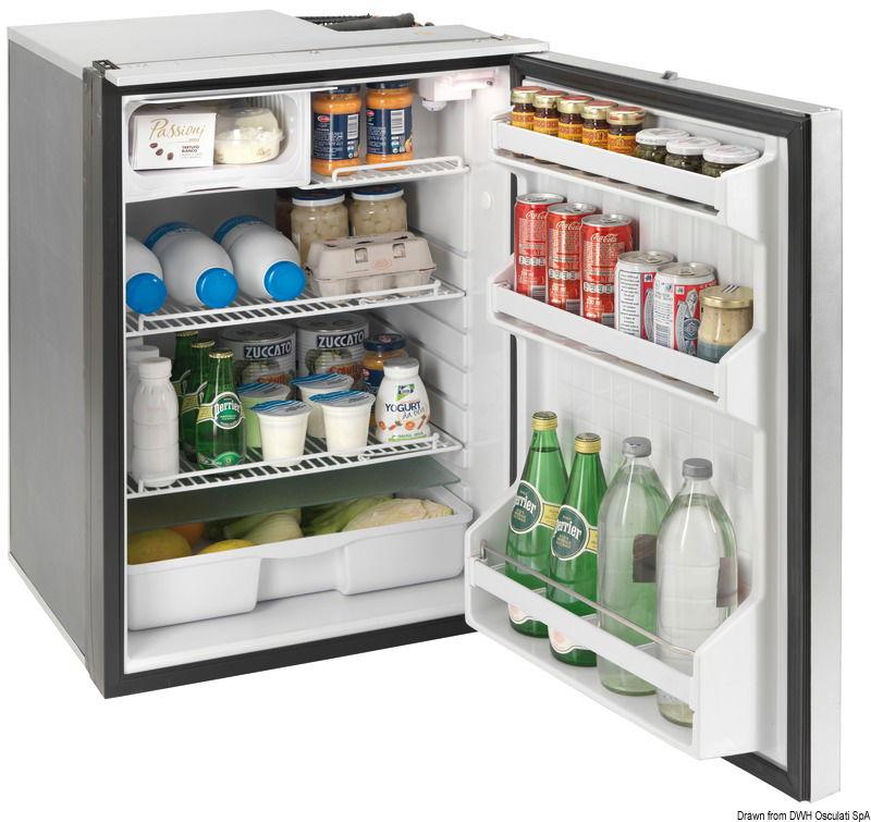 Frigo Cruise Elegance 130 l silver