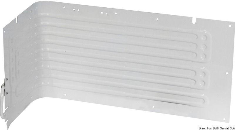 Evaporatore a piastra ad L per frigo max 125 l