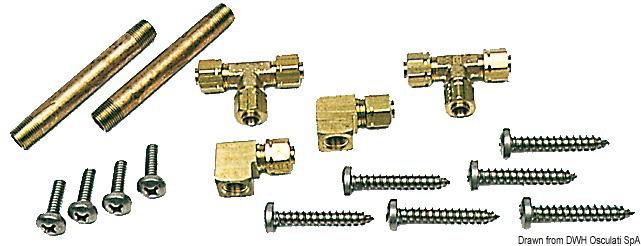 BN-H1170B - Kit raccordi per pistoni aggiuntivi