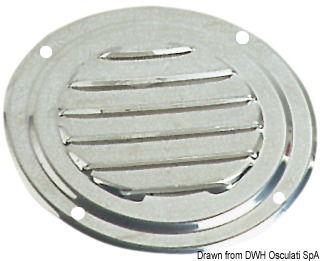 Griglia inox tonda 63 mm + antizanzare