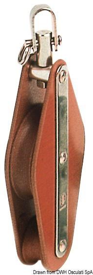 Bozzello Hye tufnol 2 pulegge ZBW12x43