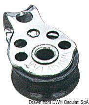 Microbozzello inox 1 puleggia 17x5