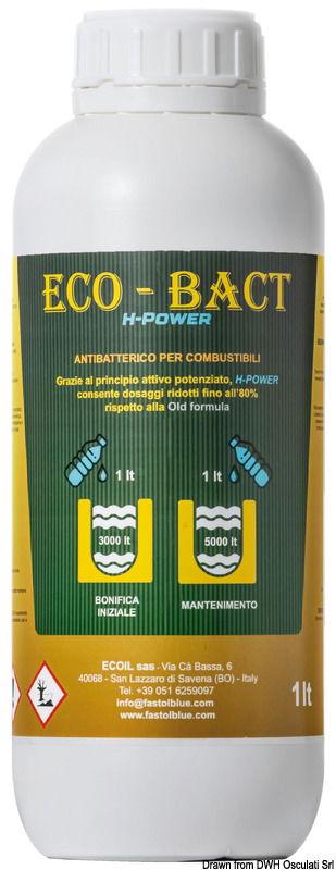 Battericida ECO-BACT H-Power per gasolio 1 lt